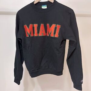 University of Miami Women’s Crewneck Sweatshirt